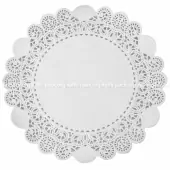 Салфетка ажурная 10 см (артикул: 050001008) купить в разделе « Бумажные салфетки и полотенца».